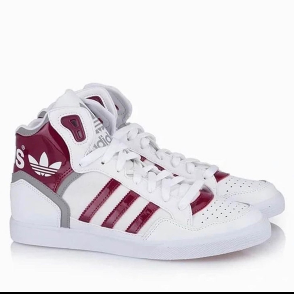 Adidas high top sneakers women’s size 8